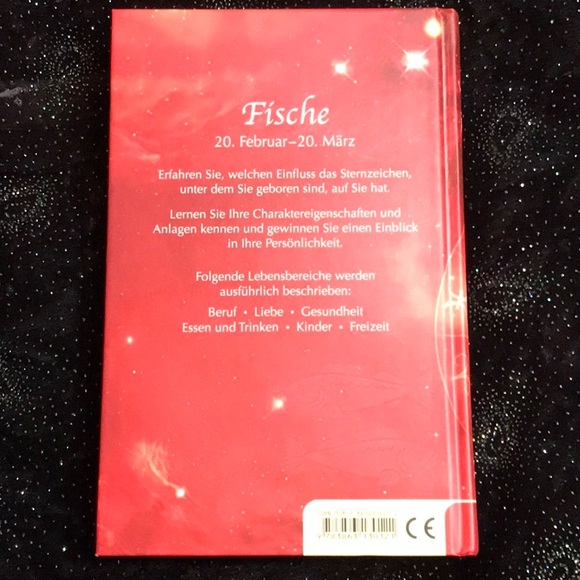 NEW not read German language Astrology Fische Pisces hardcover book Horoscope - Picture 2 of 4